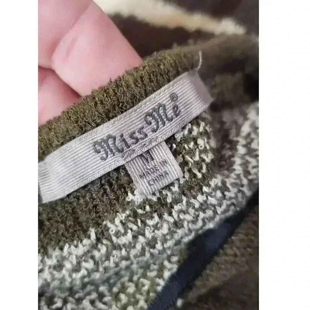 Vintage Y2K Miss Me cardigan sweater womens size medium fits oversized - Picture 4 of 5